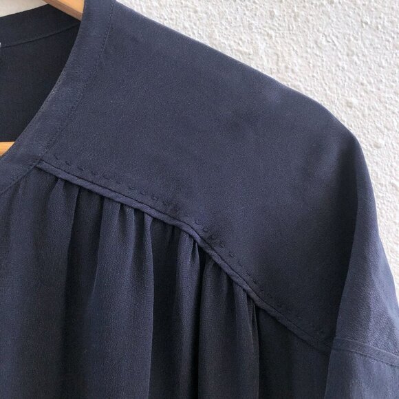 CALYPSO Short Sleeve 100% Silk Dress Size Small - Picture 6 of 9